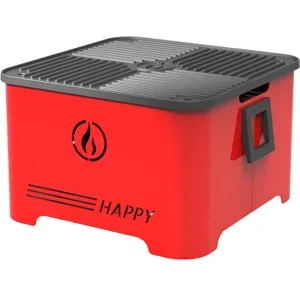 Linea VZ Happy Rot - Tragbarer Pelletgrill