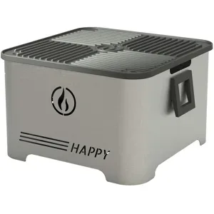 Linea VZ Happy Edelstahl - Tragbarer Pelletgrill