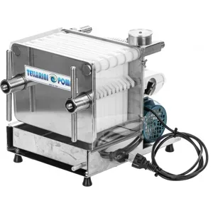 Tellarini Pompe Tellarini CrystalPro 10  Pumpe mit Platten- und Schichtenfilter - für Wein