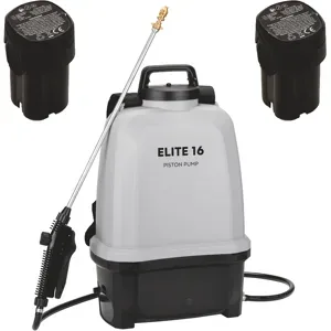 Volpi ELITE 16 - Rückenspritzpumpe mit Akku - 2X 14,4 V 2 Ah - 8 bar