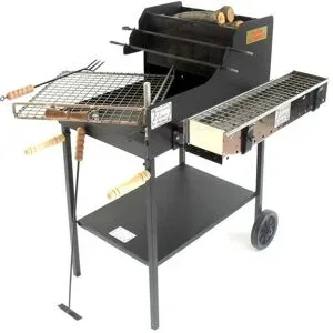 Cruccolini Ghiottone - Handwerklicher  Holz- und Holzkohlegrill