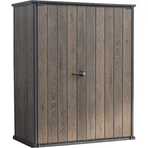 Keter Signature Walnut  Gartengeräteschrank  140×73×170 cm
