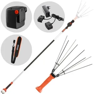 Stocker Magma E-35 21 V  Akkubetriebener manueller Olivenernter + Verlängerungsstange 205325 cm  21 V, 4 Ah
