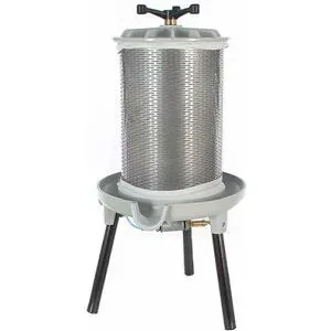 Grifo PEA20 - Pneumatische Obstpresse 20 L - Presskorb aus Edelstahl