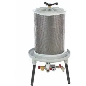 Grifo PEW40 - Hydropresse für Obst 40 L - Presskorb aus Edelstahl