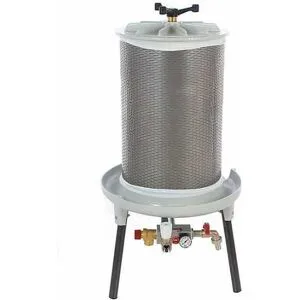 Grifo PEW20 - Hydropresse für Obst 20 L - Presskorb aus Edelstahl
