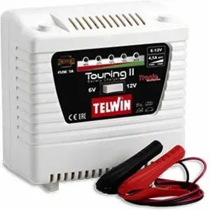 Telwin Touring 11 - Akkuladegerät - Batterien von 6 bis 12 V - LED-Aufladeanzeige