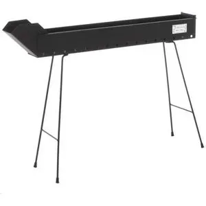 Cruccolini BA14 - Lammspieße-Kohlegrill aus Schmiedeeisen 80 - Kochfläche 80x11 cm