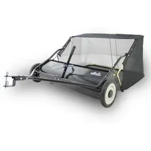GeoTech Rasenkehrmaschine 97 cm für Rasentraktoren