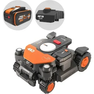 Worx Landroid Vision Cloud WR340E  Mähroboter mit Allradantrieb 4WD einfache Installation - Cut-to-Zero inklusive