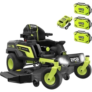 Ryobi ZTRX137 - Akku-Nullwendekreismäher - 72V/30Ah - 137cm Schnittbreite - 2in1