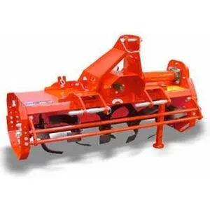 AgriEuro Premium Line TH 145 Reversa - Bodenfräse für Kleintraktor - mit fester Dreipunktaufnahme -  für linksdrehende Zapfwelle (gegen Uhrzeigersinn)