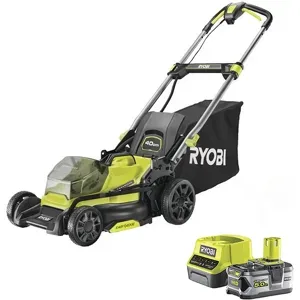 Ryobi RY18LMX40C-150 Akku Rasenmäher - Schnittbreite 40 cm - 18V/5Ah
