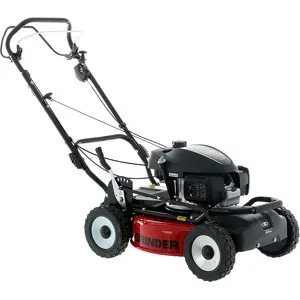 Marina Systems Mulchmäher mit Radantrieb GRINDER 52 VH - mit Benzinmotor Honda GCVx 200 - Schnittbreite 52cm - Doppelmulchmesser