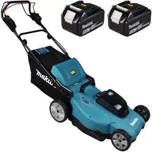 Makita DLM539PT2 - Akku-Rasenmäher - 36V - Schnittbreite 53 cm - 2x 18V 5Ah