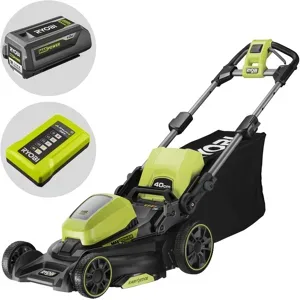 Ryobi RY36LM40A-140 - Akku-Rasenmäher - MAX POWER 36V/4Ah - 40-cm-Mähdeck