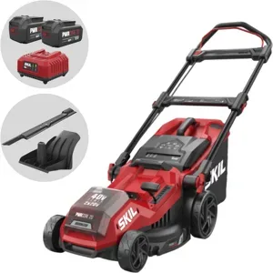 SKIL 0135 BA - Rasenmäher 2x20V/4Ah - Schnittbreite 38 cm