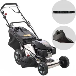 Marina Systems MX 57 SH 3V - Rasenmäher mit Radantrieb - Motor Honda GCVx 200 - Edelstahl
