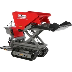 GeoTech Pro GeoPorter 580 DHSL Hydro  Raupentransporter mit Scherenhubmechanismus  Hydrostatischer Antrieb