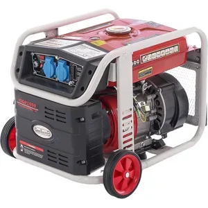 GeoTech Pro iGGP5000 - Inverter-Stromerzeuger mit Rädern 4 kW - Dauerleistung 3.5 kW - 230V