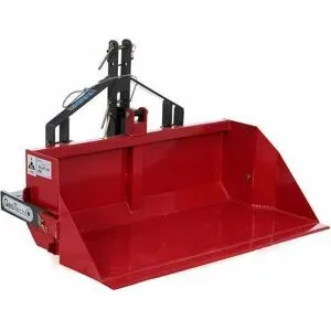 Heckschaufel für Traktor GeoTech von 120 cm - mittlere Baureihe - Tragfähigkeit 300 Kg
