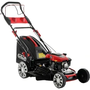 Benzin Rasenmäher mit Radantrieb GeoTech S51-170 BMSGW - 4 in 1 - Messer 51 cm