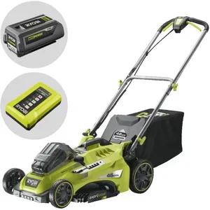 Akku-Rasenmäher RYOBI RLM36X46H50PG - MAX POWER 36V - 5Ah - 45 l Grasfangkorb - 46 cm Schnittbreite