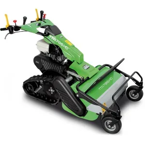 Lampacrescia - MGM Lampacrescia MGM TTR886HD - Schlegelmäher mit Y-Messern - Raupenantrieb - Hondamotor GX390 für große Steigungen