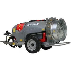 AgriEuro TOP-LINE Gray T Car 800/70 - Nachlauf-Gebläsespritze für Traktoren  - Fassungsvermögen 800l - Pumpe AR1064