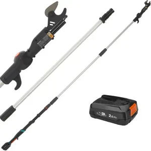 Gardena HighCut 360/18V P4A Akku-Teleskop-Baumschere 18V 2Ah - Schnittdurchmesser max. 28 mm