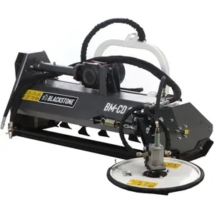 Blackstone BM-CD 120 - Mulcher für Traktoren - Schwenkscheibe - mittelschwere Baureihe - hydraulische Verschiebung