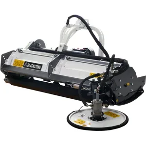 BlackStone BP-CD 180 - Schlegelmulcher für Traktor - Zwischenreihenscheibe - schwere Reihe