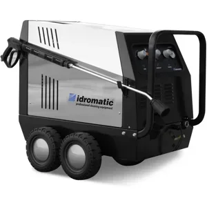 Idromatic Astra 150.15 - Heißwasser-Hochdruckreiniger - Messingpumpe - 400V - 150 bar - 900 lt/h