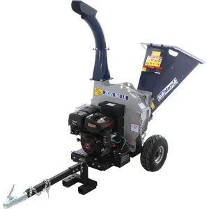 BullMach ZEUS 160 LE - Benzin-Häcksler mit Anhängerkupplung - Loncin 420 cm³ - E-Starter