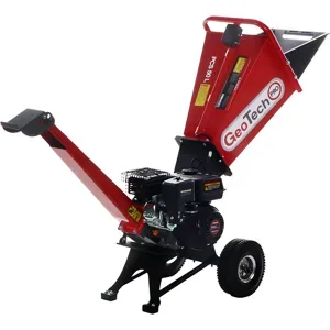 GeoTech Pro PCS 50 L- Benzin-Häcksler - Loncin Motor 6.5 PS