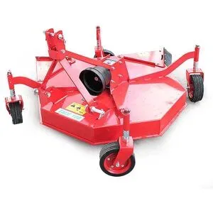 AgriEuro Premium AgriEuro Modell TMM 100 - Sichelmähwerk auf Räder für Traktor - Mulchen - für linksdrehende Zapfwelle (gegen Uhrzeigersinn)