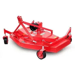 AgriEuro Premium AgriEuro Modell TMM 120 - Sichelmähwerk für Traktor - 3 Rotoren, 1 Messer - für linksdrehende Zapfwelle (gegen Uhrzeigersinn)
