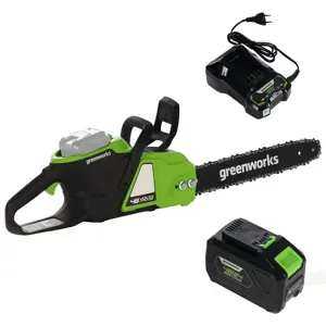 Greenworks GD48CS36K4 - Akku-Kettensäge - Schwert 36 cm - 48V 4Ah