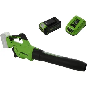 Greenworks GD40AB - Axialer Akku-Laubbläser - 4 Ah 40V