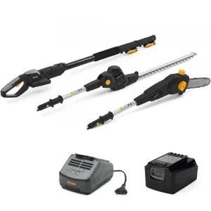 Alpina AM 20 Li Kit - Astkettensäge/Heckenschere auf Teleskopschaft  - 20V/4Ah