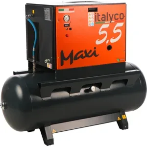 Italyco Maxi 6/270 - Schraubenkompressor - max. Druck 10 bar