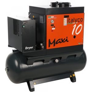 Italyco Maxi 10/270 D - Schraubenkompressor - Max. Druck 10 bar