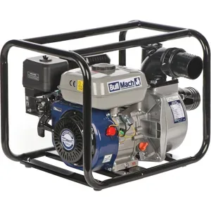 BullMach LYMPHIA 80 - Benzin-Motorpumpe - Anschlüsse 80 mm