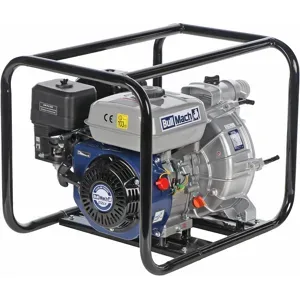BullMach NERINA 50 Benzin-Motorpumpe - für Schmutzwasser - Druckanschlüsse: 50mm