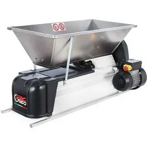 Grifo DMCSI.18 - elektrische Traubenmühle/Abbeermaschine - Inklusive Schutzvorrichtungen