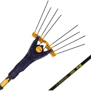 Lisam Avatar  Elektrischer Akku-Olivenschüttler  mit 8 Carbon-Zinken  230-330 cm - Teleskopstange