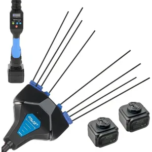 VESCO GALAXY XR21F.1 - Olivenrüttler mit Lithium-Batterie - Fester Schaft 250 cm - 2x 21,6 V 4,5 Ah