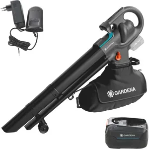 Gardena PowerJet Collect 18 P4A - Akku-Laubbläser und -sauger - 18V 4Ah