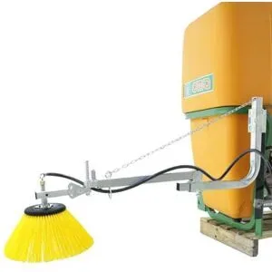 AgriEuro Premium Professionelle Reihenspritze mit Rotorbürste 40 cm aus Nylon