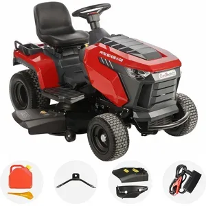 GeoTech Pro PRTM 180-1080 H-SM - Rasentraktor - Hydrostatisches Getriebe - Seitenauswurf und Mulchen